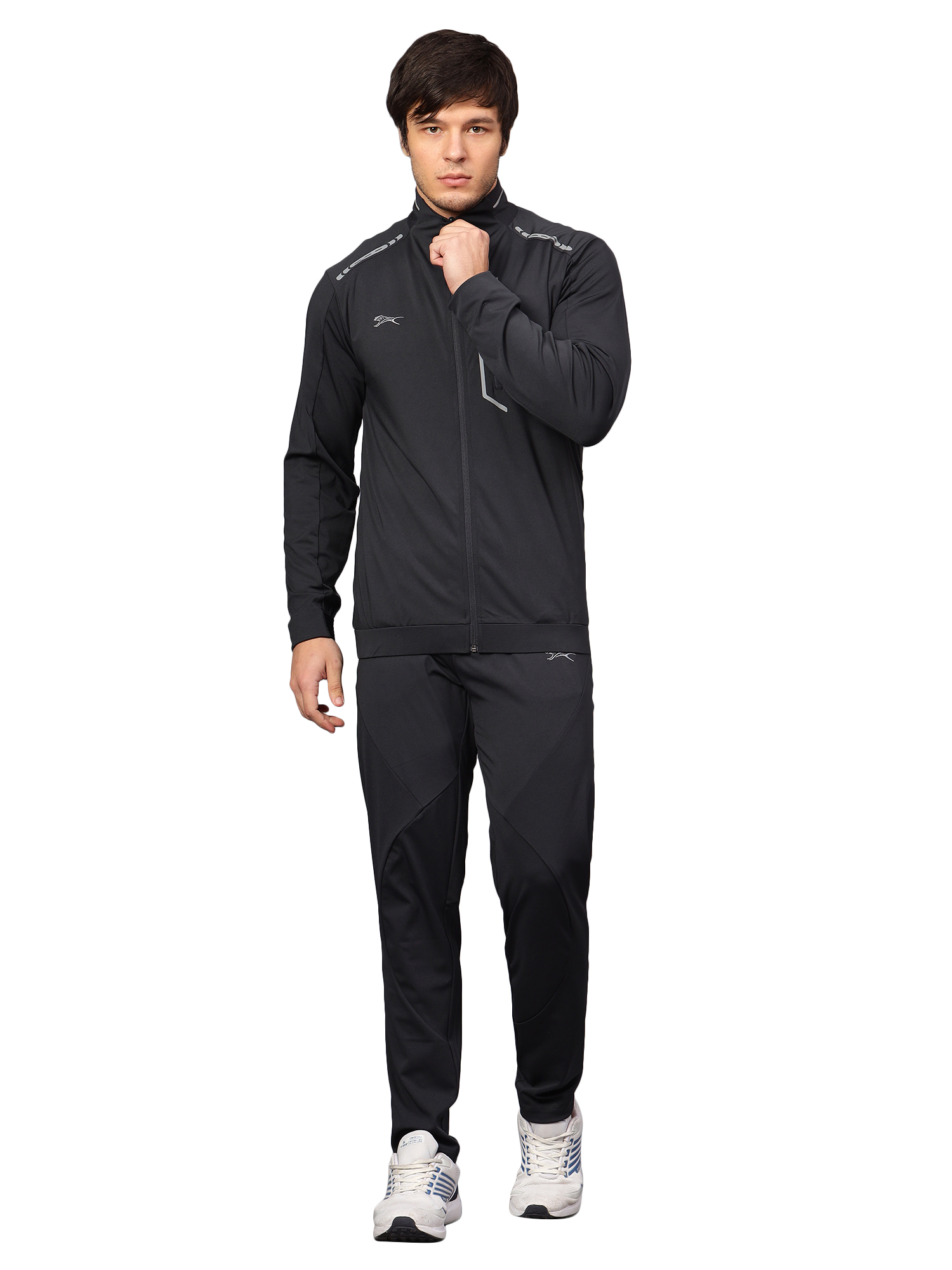 Tracksuit SOLID Interlock Lycra Men